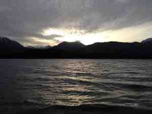 Sonnenuntergang am Lake Wakatipu